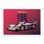 Affiches - Affiche - Porsche 962C - Artmoric - WALL EDITIONS