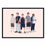Poster - Art-Poster - Dream team The office - Elad Shagrir - WALL EDITIONS