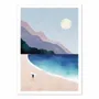 Poster - Art-Poster - Surf Beach - Henry Rivers - WALL EDITIONS