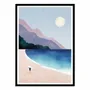 Poster - Art-Poster - Surf Beach - Henry Rivers - WALL EDITIONS