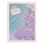 Affiches - Affiche - Carte Pays Basque - Art Rider - WALL EDITIONS