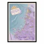 Affiches - Affiche - Carte Pays Basque - Art Rider - WALL EDITIONS