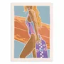 Affiches - Affiche - Skate and surf fire - Art Rider - WALL EDITIONS