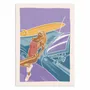 Affiches - Affiche - Surf car girl - Art Rider - WALL EDITIONS