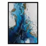 Poster - Art-Poster - Navy Flow - Petra Meikle - WALL EDITIONS