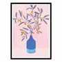 Poster - Art-Poster - Blue branches - Kristian Gallagher - WALL EDITIONS
