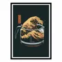 Affiches - Affiche - The great wave of Black coffee - Elan Harris - WALL EDITIONS