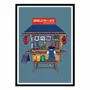 Affiches - Affiche - House of Ramen Pikachu - Rafa Gomes - WALL EDITIONS