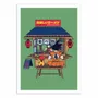Affiches - Affiche - House of Ramen Goku - Rafa Gomes - WALL EDITIONS