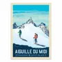 Affiches - Affiche - Aiguille du Midi Chamonix Mont-Blanc - Olahoop Travel Posters - WALL EDITIONS