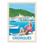 Poster - Art-Poster - Cadaques Costa Brava Espagne - Olahoop Travel Posters - WALL EDITIONS