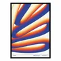Poster - Art-Poster - Blue wave - Posterlad - WALL EDITIONS