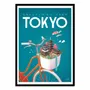 Poster - Art-Poster - Greetings from Tokyo - Andrea de Santis - WALL EDITIONS