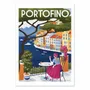 Affiches - Affiche - Portofino - Andrea de Santis - WALL EDITIONS