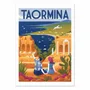 Affiches - Affiche - Taormina - Andrea de Santis - WALL EDITIONS