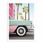 Poster - Art-Poster - LA Retro Car - Philippe Hugonnard - WALL EDITIONS