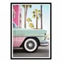 Poster - Art-Poster - LA Retro Car - Philippe Hugonnard - WALL EDITIONS