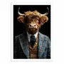 Affiches - Affiche - Highland Cattle Wild suits - Philippe Hugonnard - WALL EDITIONS