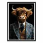 Affiches - Affiche - Highland Cattle Wild suits - Philippe Hugonnard - WALL EDITIONS