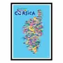 Poster - Art-Poster - Corse - Sté! - WALL EDITIONS