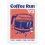 Affiches - Affiche - Coffee run 93 - Elan Harris - WALL EDITIONS