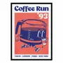 Affiches - Affiche - Coffee run 93 - Elan Harris - WALL EDITIONS