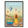 Affiches - Affiche - Cappadocia Love Valley Turkey - Olahoop Travel Posters - WALL EDITIONS