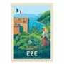 Poster - Art-Poster - Eze Jardin Exotique - Olahoop Travel Posters - WALL EDITIONS