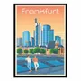 Poster - Art-Poster - Frankfurt Germany - Olahoop Travel Posters - WALL EDITIONS