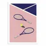 Poster - Art-Poster - LA Tennis Club - Rosi Feist - WALL EDITIONS