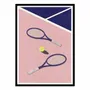 Poster - Art-Poster - LA Tennis Club - Rosi Feist - WALL EDITIONS