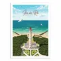 Affiches - Affiche - Ile de Ré - BenoÃ®t Collet - WALL EDITIONS