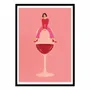 Affiches - Affiche - Wine is fine - Lemon Fee - WALL EDITIONS