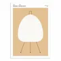 Affiches - Affiche - Lamp Akari 1A by Isamu Noguchi - Florent Bodart - WALL EDITIONS