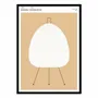 Affiches - Affiche - Lamp Akari 1A by Isamu Noguchi - Florent Bodart - WALL EDITIONS