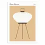 Affiches - Affiche - Akari 9A by Isamu Noguchi - Florent Bodart - WALL EDITIONS