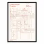 Affiches - Affiche - Centre Pompidou Red line - Florent Bodart - WALL EDITIONS