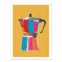 Affiches - Affiche - Color Block Moka - Branka Kodzoman - WALL EDITIONS