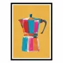 Affiches - Affiche - Color Block Moka - Branka Kodzoman - WALL EDITIONS