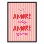 Affiches - Affiche - Amore Vino - Dominique Vari - WALL EDITIONS