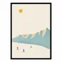 Affiches - Affiche - Happy skiers - Henry Rivers - WALL EDITIONS