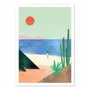 Affiches - Affiche - Paradise beach - Henry Rivers - WALL EDITIONS