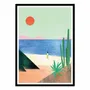 Affiches - Affiche - Paradise beach - Henry Rivers - WALL EDITIONS