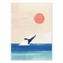Poster - Art-Poster - The whale - Henry Rivers - WALL EDITIONS