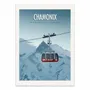 Poster - Art-Poster - Chamonix Brevent - Turo - WALL EDITIONS
