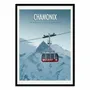 Poster - Art-Poster - Chamonix Brevent - Turo - WALL EDITIONS