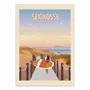 Poster - Art-Poster - Seignosse - Turo - WALL EDITIONS