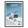Poster - Art-Poster - Megève - Turo - WALL EDITIONS