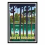 Affiches - Affiche - Bois de Boulogne - Christophe Williart - WALL EDITIONS