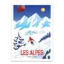 Poster - Art-Poster - Les Alpes - Christophe Williart - WALL EDITIONS